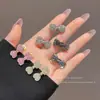 Pinzas Dulces con Lazo para el Cabello de Niñas, Pasadores Exquisitos de Alta Gama, Pinzas Lindas de Dibujos Animados para Flequillo de Niñas, Accesorios Versátiles para el Cabello