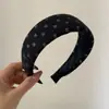 Diadema Floral de Punto Vintage para Salir, Elegante Accesorio para el Cabello para Lavarse la Cara, Pinza para el Cabello Versátil de Gama Alta, Adorno de Cabeza de Diadema a la Moda
