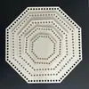 1 pieza Cesta Redonda Hecha a Mano Creativa Base para DIY Almacenamiento Base de Madera Natural Placa Gancho Base para Bolsa Tejida