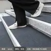 Alfombrilla para Escalón Exterior Alfombra de Escalón Tira Antideslizante para Escalón Felpudo para Escalera Alfombrilla para Pie de Escalón Pegatina Exterior Autoadhesiva