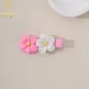 Nuevos Accesorios para el Cabello Infantiles de Amazon, Pinzas para el Cabello de Flor de Acrílico para Niñas, Pinzas para el Flequillo Lateral de Bebé, Accesorios para el Cabello
