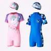 Trajes de Baño Transfronterizos para Niños y Niñas de una Pieza Secado Rápido Trajes de Baño para Niños Pequeño, Mediano y Grande Nuevos Trajes de Baño para Niñas al por Mayor