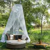 Mosquitero de Verano, Mosquitero para Bebé, Mosquitero de Cúpula Colgante, Tienda Redonda Plegable Estilo Palacio, Mosquitero de Doble Cúpula Montado en el Techo