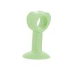 Manija de puerta de silicona con ventosa sin perforaciones, tope de puerta anticolisión para inodoro, alargado, grande, mediano, de plástico y goma.