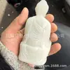 Figuras de Guanyin y Buda Tathagata de Resina de Imitación de Jade Luminoso al por Mayor, Manualidades para el Hogar, Artículos de Exhibición, Suministro para Transmisiones en Vivo