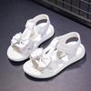 Sandalias de Princesa para Niñas 2023 Verano Nuevo Estilo Coreano Sandalias de Punta Abierta para Niños Sandalias de Suela Blanda para Niñas