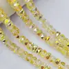 Rueda de Cuentas de Cristal de Colores Deslumbrantes Imitación Swarovski Cuentas para Hilo Cuentas Sueltas para Joyería DIY Accesorios de Joyería Cuentas Planas Venta al por Mayor