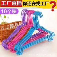 Atacado Internet celebridade aço inoxidável sem costura gancho cabide dormitório casa hotel adulto com gancho antiderrapante mergulhado plástico roupas secagem rack