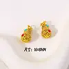 Shajin Pequeno Pingente Sorte Gato Gota Semente de Lótus Trevo Cauda de Peixe Pulseira DIY Colar Pingente Acessórios de Joias com Contas