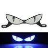Tornillo de Placa de Matrícula de Motocicleta Transfronterizo Luz Triángulo Semicírculo Ojo de Diablo Intermitente Accesorios Decorativos Universales Modificados Luces de Coche