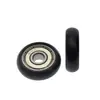 608 rolamento de polia de plástico de engenharia esférica POM nylon com cobertura plástica para porta e janela gaveta vitrine AR