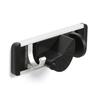 Aluminio espacial gancho de aluminio estante para trapeador estante para escobas estante de almacenamiento colgante de pared para baño estante para balcón