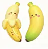 Brinquedo Macio Banana Simulada, Brinquedo de Alívio de Estresse com Recuperação Lenta, Gadget Fofo de Cartoon para Descompressão, Ótimo para Estudantes e Trabalhadores de Escritório Aliviarem o Tédio
