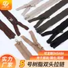 Zíper de Resina Personalizado Não. 5 para jaquetas de plumas, Zíper de Duas Vias para Roupas, Acessórios de Zíper Longo, Zíper de Duas Vias com Abertura Dupla para Sacos de Dormir