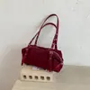 Bolso tipo almohada simple casual estilo coreano para mujer 2026 Nuevo Bolso de axila de nicho Gran capacidad Moda para ir al trabajo Bolso de un solo hombro