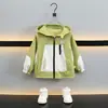 Chaqueta de otoño para niños, cortavientos infantil elegante y genial, abrigo exterior cortavientos de moda para primavera y otoño para niños