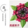 Corona Pequeña para Cementerio, Corona Conmemorativa del Festival Qingming, Arreglo Floral, Flores Artificiales, Flores Falsas, Artículos Especiales para Limpieza y Ofrendas en Tumbas