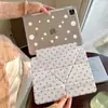 Funda de lunares grises adecuada para tableta iPad 11/10 cubierta protectora air8 simple mini7 anticaída pro13
