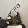 Gran Capacidad Nueva Moda Casual Viaje al Trabajo En Stock 2026 PU Color Sólido Retro Bolso Multifuncional de Hombro Único Doble Hombro para Mujer