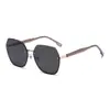 Babosha Gafas de Sol Cuadradas Elegantes para Mujer Sin Marco con Borde Cortado de Moda Gafas de Sol para Viaje Protección Solar Gafas de Sol Adelgazantes