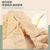 Enhebrador de Cinta de Acero Inoxidable Enhebrador de Cinta Gancho de Oreja Invertido Largo Aguja Enhebrador de Cuerda DIY Enhebrador Invertido Largo