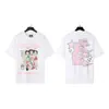 Transfronterizo 24ss Hell Star Hellstar Estilo Europeo y Americano High Street Manga Corta Tendencia Camisetas para Hombre y Mujer Belleza de Nicho Marea