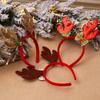 Decoraciones navideñas polvo suelto con aro de cabeza de campana caricatura lindo nuevo hebilla de cabeza de asta suministros para actuación festiva
