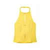 Exportação Transfronteiriça Roupas Femininas Verão 2026 Estilo Europeu e Americano Decoração de Laço Costas Abertas Gola Halter Camisola Feminina D6138049