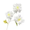 Pintura a Óleo de Flor Artificial Dália de Alta Qualidade para Casa, Casamento, Guia de Estrada, Arranjo de Flores, Decoração, Dália para Casamento, Atacado