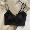 Ropa interior de encaje sexy estilo francés tejida para mujer de pecho grande, copa de aire pequeña, tirantes, espalda hermosa, sin tirantes, sujetador de mujer de verano