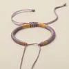 Cuerda Roja Semi-Terminada Trenzada Cuerda de Mano Bebé Niños Estudiante DIY Joyería de Cuentas Portátil Accesorios Pulsera Año Animal