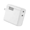 Cargador Rápido de Nitruro de Galio Pd100W Cargador Pd Enchufe Plegable Estándar de EE. UU. 2A2C Cargador de Portátil Multipuerto Transfronterizo