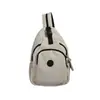 Nova Mochila Casual da Moda Tendência Transfronteiriça Feminina Versátil Bolsa de Ombro Único Transversal Leve para Viagem ao Ar Livre Bolsa Três Vias