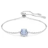 Collar de Cristal Austriaco Shi Jia para Mujer Clásico Color Representativo Mensual 12 Signos del Zodiaco Colgante de Arete Cuadrado Pulsera