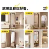 Espejo de Cuerpo Entero con Forma de Oso, Espejo de Pie para Habitación de Niña, Espejo de Tocador de Moda, Espejo de Vestir, Espejo de Pared para el Hogar, Madera de Nogal