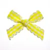 Renda Xadrez Colorida de 1cm de Largura Laço DIY Grampo de Cabelo Feito à Mão Florzinha Sapatos Meias Acessórios de Vestuário