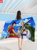 Toalla de Playa de Microfibra Fina One Piece Toalla de Baño Absorbente Estampada