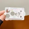 Funda de cerámica linda y elegante con diseño de elefante de dibujos animados para Apple 17P/17PM/18P/18PM con protector de lente integrado de cobertura total de alta definición