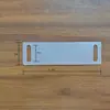 Bolsa de embalaje de plástico junta transparente otra placa de refuerzo asa de dos agujeros accesorios asa de refuerzo asa de caja de cartón