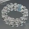 Pulsera de Cristal Blanco Pulsera de Cristal para Niñas 2025 Nuevo Lujo Accesible Nicho Pulsera de Aguamarina Pulsera de Cuentas para Mejor Amiga