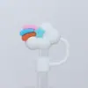 Tapa para Popote Stanley 10mm Diámetro Grande PVC Popote Suave Tapa Muñeco de Dibujos Animados Tapa Antipolvo Mayoreo