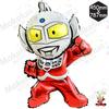 Tema del juego Ultraman Tiro de dibujos animados para fiesta de cumpleaños infantil, decoración festiva, globos de película de aluminio, embalaje independiente.