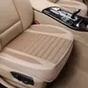 Conjunto de Tres Piezas de Lino sin Espalda para Todas las Estaciones Cojín para Asiento de Coche Funda Principal y del Pasajero para Asiento de Coche