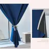 Cortinas Blackout, Sin Taladrar, Cortinas Divisorias para Casa de Alquiler, Cortinas Cortas Autoadhesivas de Velcro para Bloqueo de Ventanas Pequeñas, Hecho a Medida