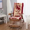 Cojín Universal de Invierno para Sillón Reclinable Cojín Espeso para Silla de Siesta Silla Mecedora Silla de Ratán Reclinable de Bambú Silla para Persona Mayor Plegable Cojín de Asiento Respaldo