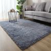 Alfombra de lana de seda de pelo largo de 4.5 cm al por mayor de fábrica, para dormitorio, completa, mesa de centro, sala de estar, mesita de noche, manta, tapete de piso, tapete de puerta, tapete para pies