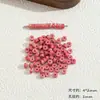 Piedra Natural Redondas Planas Cuentas Espaciadoras Cuentas Sueltas Materiales para Hacer Manualidades con Cuentas Materiales para Joyería de Collares Accesorios