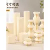 Soporte de exhibición de columna romana, columna plegable para bodas, mesa de postres, columna blanca, suministros de decoración para escenas de cumpleaños de papel