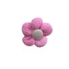 Tela Arrugada Flor de Cinco Pétalos Accesorios DIY Tela Flor Hecha a Mano Accesorios Flor para Zapato Accesorios para el Cabello Accesorios de Ropa Elástico Arrugado Cinco Pétalos