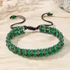 Amazon Venta Caliente Transfronteriza Pulsera de Piedra Negra para Hombre Pulsera de Hombre Moda Pulsera Elástica de Piedra Negra con Cuentas Venta al por Mayor